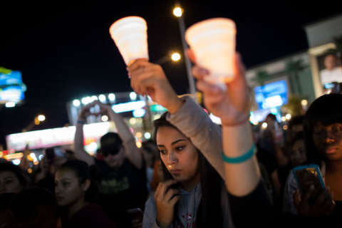 Photos: People mourn after largest mass shooting in modern US history