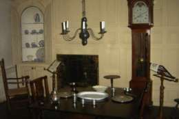 A picture of the dining room inside the Old Stone House. (Courtesy Dana Dierkes) 