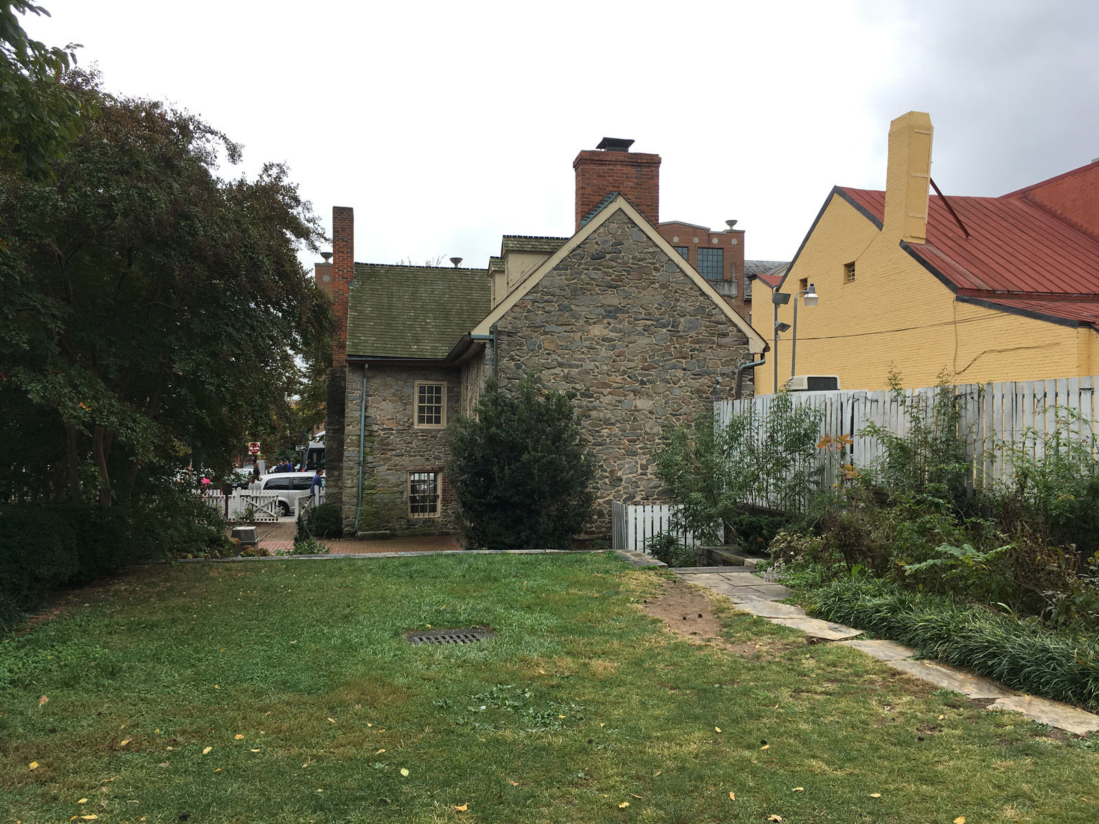 Christopher and Rachael Layman bought the property in 1764 for one pound and ten shillings. (WTOP/Liz Anderson)