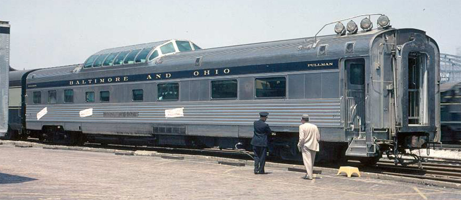 Using classic train cars, including a fully-restored historic Moonlight Dome Lounge Car, the museum is offering private rail car service between Roanoke and Washington Nov. 10 through Nov. 13. Its cars will be attached to the rear of the regularly scheduled Amtrak trains. (Courtesy Virginia Transportation Museum)
