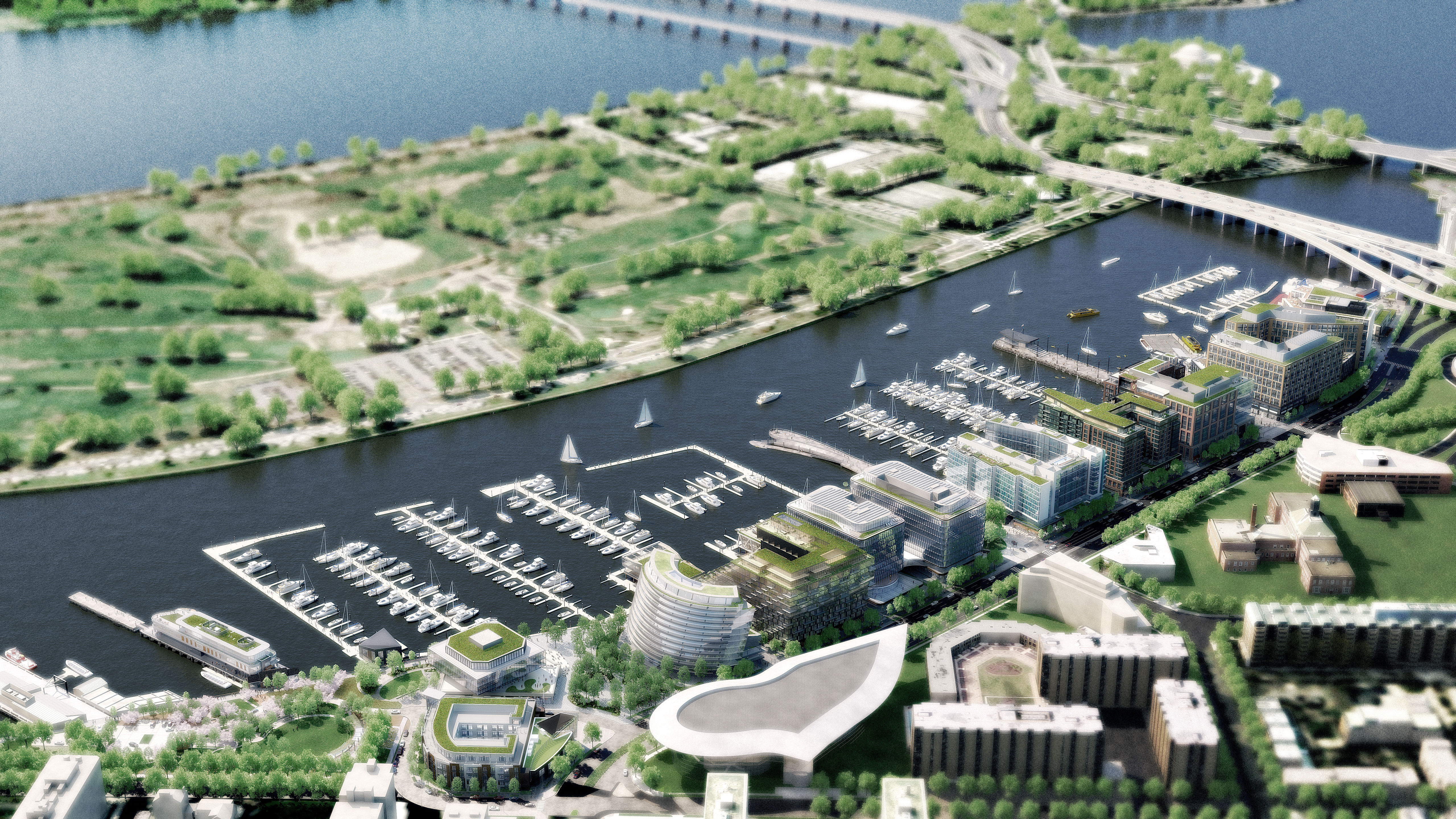 Phase II plans also include 250 boat slips. (Courtesy PN Hoffman)