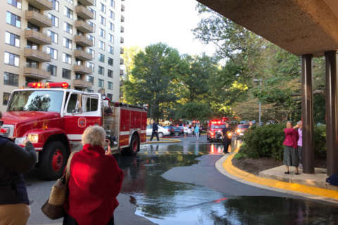 At least 1,100 displaced after fire in Bethesda high-rise