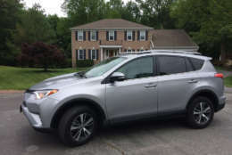 The RAV4 is head of the pack in compact crossover market sales for now. (WTOP/Mike Parris)