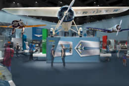 There's also the "Reinventing Flight" exhibit. (Copyright: Smithsonian Institution)