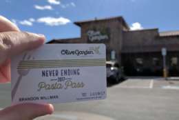 The Harrisonburg Olive Garden. (WTOP/Brandon Millman)