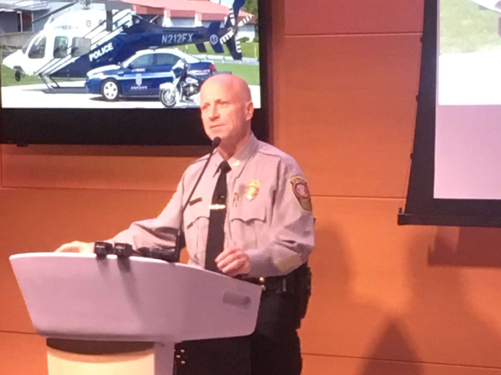 Fairfax County Police Chief Chief Edwin Roessler is defending his officers' conduct following a violent arrest over the weekend. (Courtesy Fairfax County police)