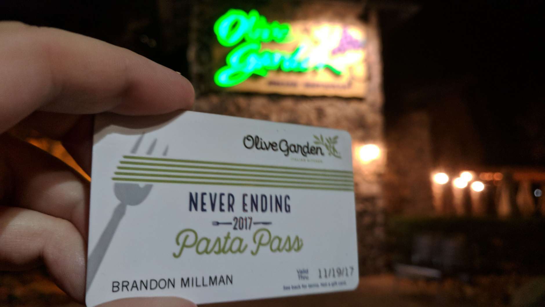 The Sterling Olive Garden. (WTOP/Brandon Millman)