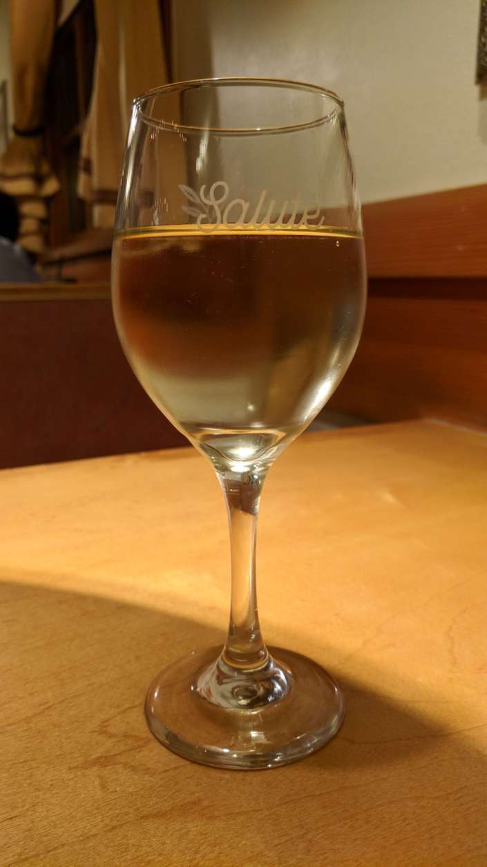 A delicious glass of riesling. (WTOP/Brandon Millman)