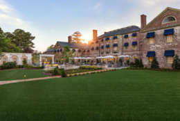 The iconic Williamsburg Inn in Colonial Williamsburg is one of only 120 hotels in North America to receive the highest hotel rating from AAA. (Courtesy Williamsburg Inn)