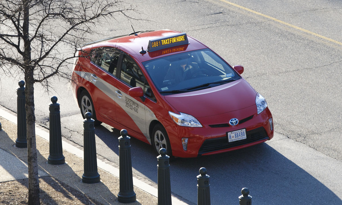 在华盛顿特区，你下一次可能会乘坐的 Uber 实际上可能是一辆出租车