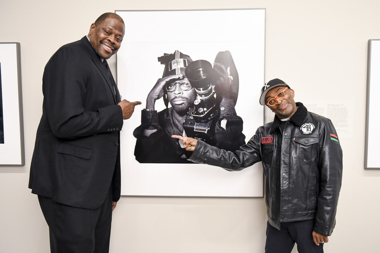 Patrick Ewing and Spike Lee pose for a picture at the National Portrait Gallery. Film director, producer, writer and actor Spike Lee received the 2017 Portrait of a Nation Prize at The American Portrait Gala 2017 at Smithsonian's National Portrait Gallery on Sunday, Nov. 19, 2017 in Washington, D.C.(Courtesy National Portrait Gallery/Zach Hilty/BFA.com)