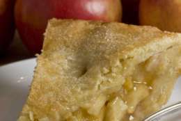 Bill Yosses, pastry chef at the White House, has been praised by the Obamas for his pies, saying his are the best pies they have ever had eaten. This photo, taken Sunday, November 8, 2009, shows a baked apple pie adapted from Yosses' recipe. (AP Photo/Larry Crowe)