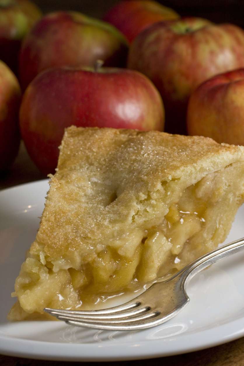Bill Yosses, pastry chef at the White House, has been praised by the Obamas for his pies, saying his are the best pies they have ever had eaten. This photo, taken Sunday, November 8, 2009, shows a baked apple pie adapted from Yosses' recipe. (AP Photo/Larry Crowe)
