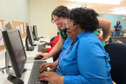 Calvary Women's Services provides computer and job training for women and is another local nonprofit now accepting donations.  (Courtesy Catalogue for Philanthropy: Greater Washington)
