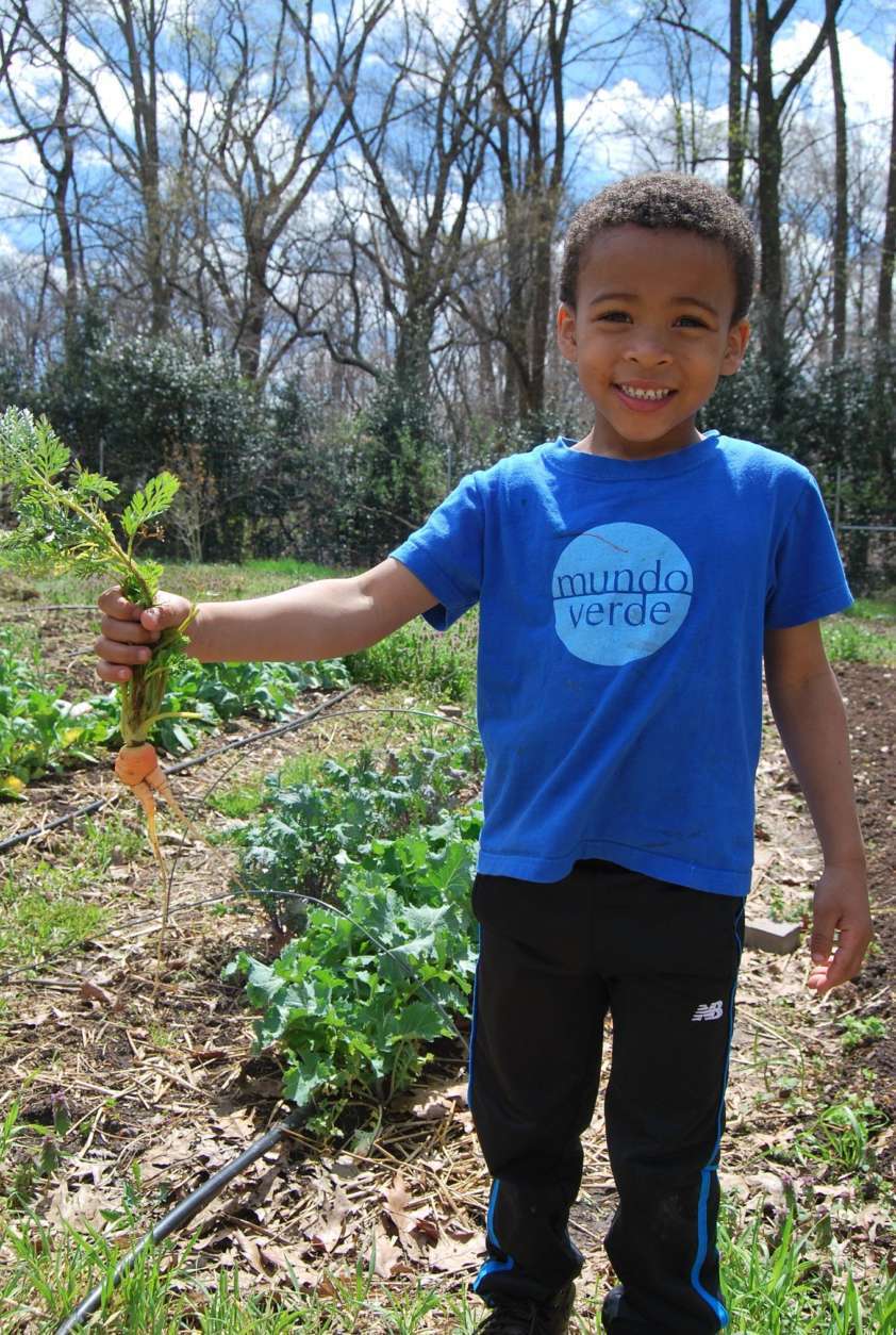 An example of a local charity now accepting donations, The Washington Youth Garden encourages healthy lifestyles and teaches people in low income communities about taking care of the environment. (Courtesy Catalogue for Philanthropy: Greater Washington)