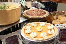 Pumpkin or pecan pie ... Why not both? (WTOP/Omama Altaleb)
