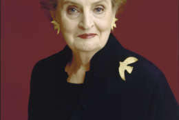 Timothy Greenfield-Sanders created this portrait of Madeline Albright using inkjet print in 2005. (Courtesy National Portrait Gallery)