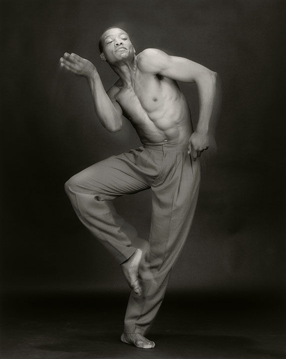 Robert Mapplethorpe created this portrait of Bill T. Jones using gelatin silver print on paper in 1985. (Courtesy National Portrait Gallery)