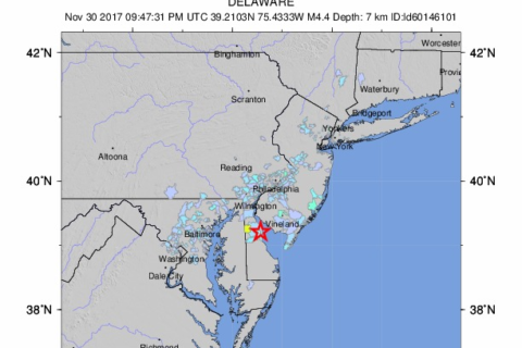 4.1-magnitude earthquake rattles DC area