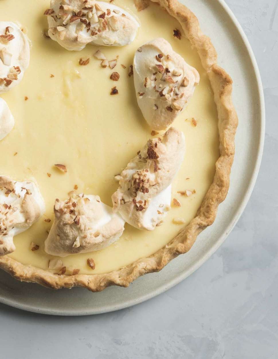 Lemon curd pie with meringue was "very popular at the White House," Yosses writes. (Courtesy Penguin Random House/Evan Sung)