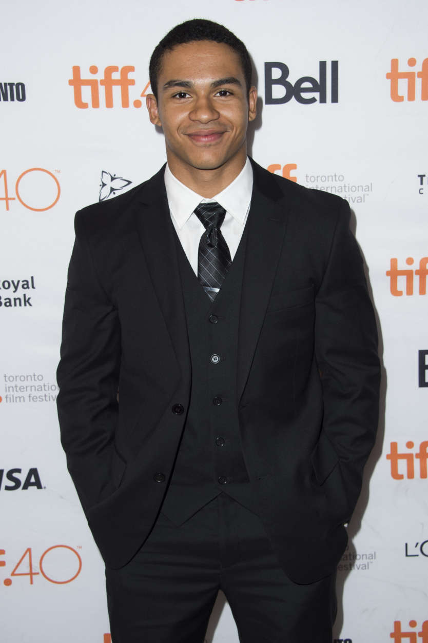 Noah Gray-Cabey attends a premiere for "Heroes Reborn" on day 6 of the Toronto International Film Festival at The Winter Garden Theatre on Tuesday, Sept. 15, 2015, in Toronto. (Photo by Arthur Mola/Invision/AP)
