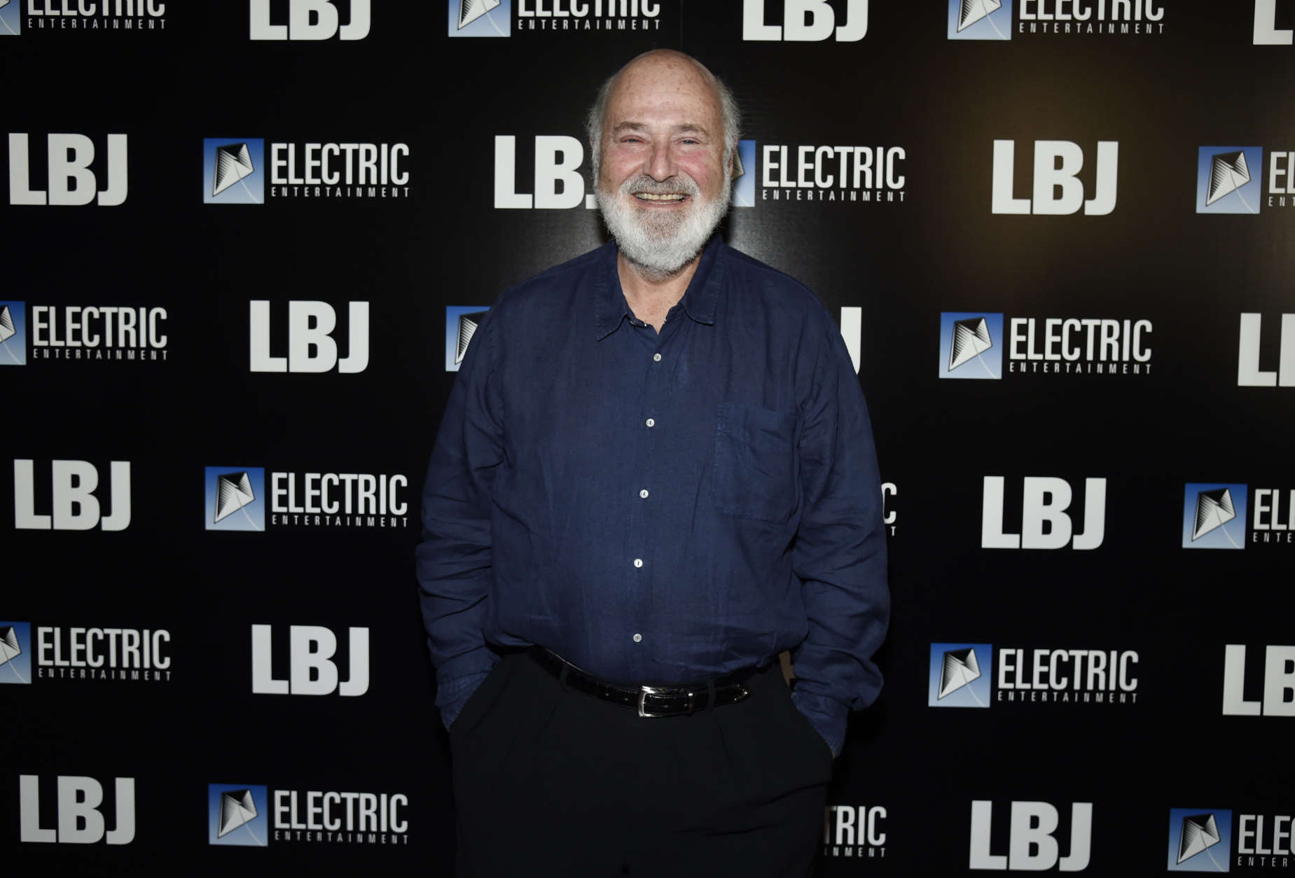 Rob Reiner, the director/producer of "LBJ," poses at the premiere of the film at the ArcLight Hollywood on Tuesday, Oct. 24, 2017, in Los Angeles. (Photo by Chris Pizzello/Invision/AP)
