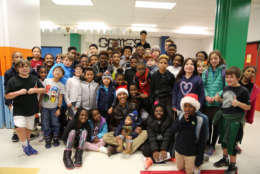 The 44th president made a surprise visit the Boys and Girls Club of D.C. this week. (Barack Obama/Twitter)