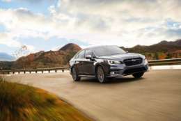 The Subaru Legacy was awarded a Top Safety Pick+. (Courtesy Subaru)