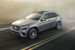 The Mercedes-Benz GLC is an IIHS Top Safety Pick+ winner. (Courtesy Mercedes-Benz)