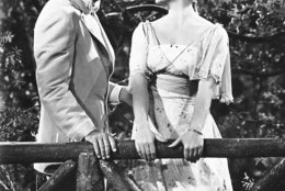 FILE - This 1962 file photo shows actors Robert Preston, left, and Shirley Jones during the filming of the movie version of the Broadway musical Music Man. NBC Entertainment Chairman Bob Greenblatt said Monday, May 12, 2014, the network has acquired rights for a TV version of the 1957 Meredith Willson musical. NBC says its planning to air a live production. The network had success with a live production of The Sound of Music starring Carrie Underwood and is following that with a live version of Peter Pan in December.  (AP Photo/Harold Filan, File)