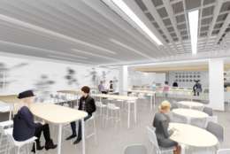 Mendelsohn's restaurant at The St. James will be open to both members and the public. (Courtesy HKS Architects)