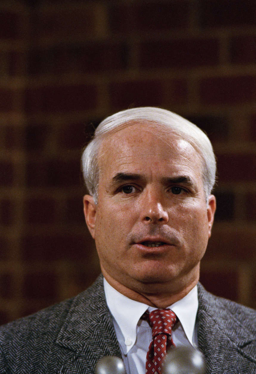 U. S. Sen John McCain shown in 1986. (AP Photo)