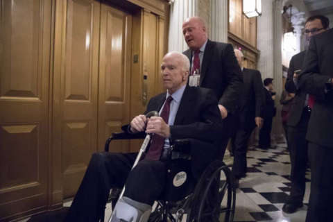 McCain to miss Senate vote on Republican tax bill