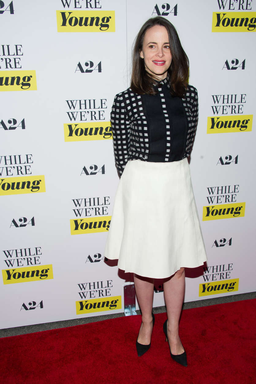 Maria Dizzia attends the premiere of "While We're Young" at the Paris Theatre on Monday, March 23, 2015, in New York. (Photo by Charles Sykes/Invision/AP)