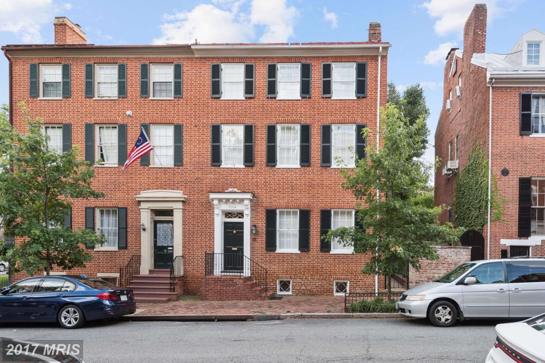 3304 N Street NW in D.C. sold for $4 million. (Courtesy Bright MLS)