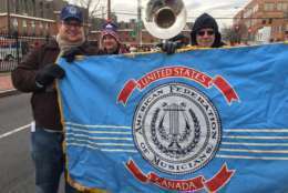 The Musicians's Union at the MLK Peace Walk and Parade. (WTOP/Kristi King)
