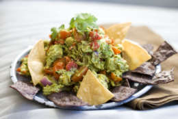 In this image taken on January 7, 2013, a recipe for roasted fresh salsa guacamole is shown in Concord, N.H. (AP Photo/Matthew Mead)