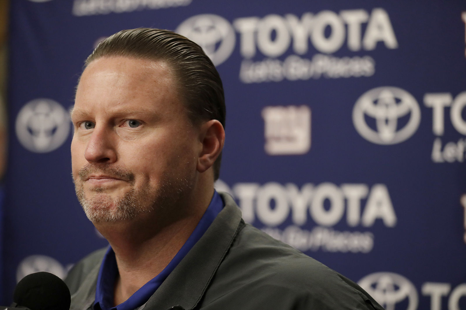 The New York Giants didn't even wait for the end of the season to get rid of head coach Ben McAdoo. (AP Photo/Marcio Jose Sanchez)