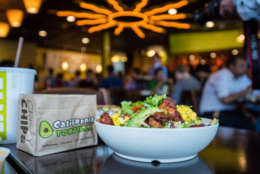 Its expansion will include five new restaurants in Virginia. (Courtesy California Tortilla)