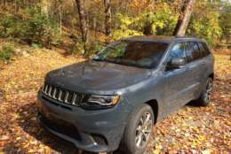 Car guy Mike Parris drove the fully loaded $99,965 2018 Jeep Grand Cherokee for a week. He called it the most powerful SUV around, "the car crazy people drive." (WTOP/Mike Parris) 