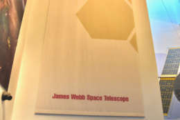 Even though James Webb Space Telescope won’t launch until sometime in 2019 Space Telescope Science Institute is preparing to operate the telescope. (WTOP/Greg Redfern)