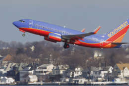 Southwest Airlines came in third. While the airline was sixth in on-time arrivals, it scored well by having the fewest extreme delays and complaints by customers. File. (AP Photo/Stephan Savoia)