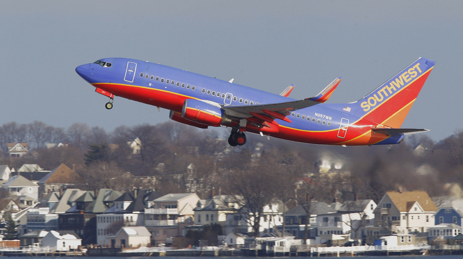 Southwest Airlines came in third. While the airline was sixth in on-time arrivals, it scored well by having the fewest extreme delays and complaints by customers. File. (AP Photo/Stephan Savoia)