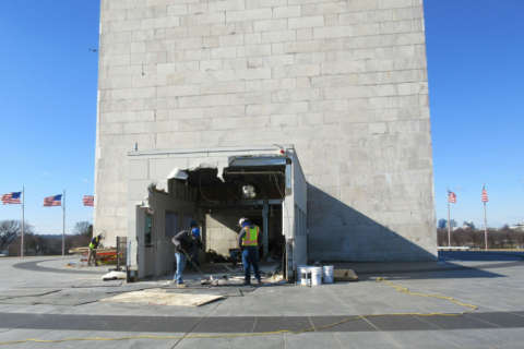 Washington Monument still closed, but there’s already a big change