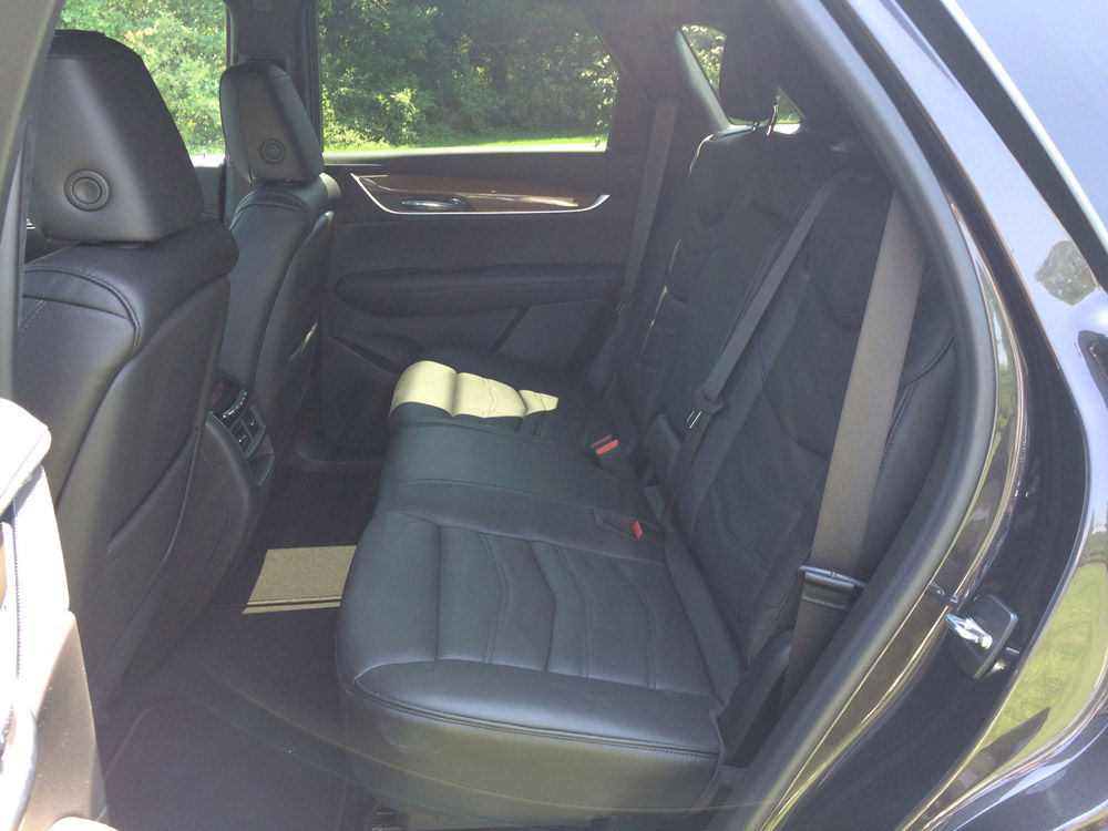The rear seats are also heated. (WTOP/Mike Parris)