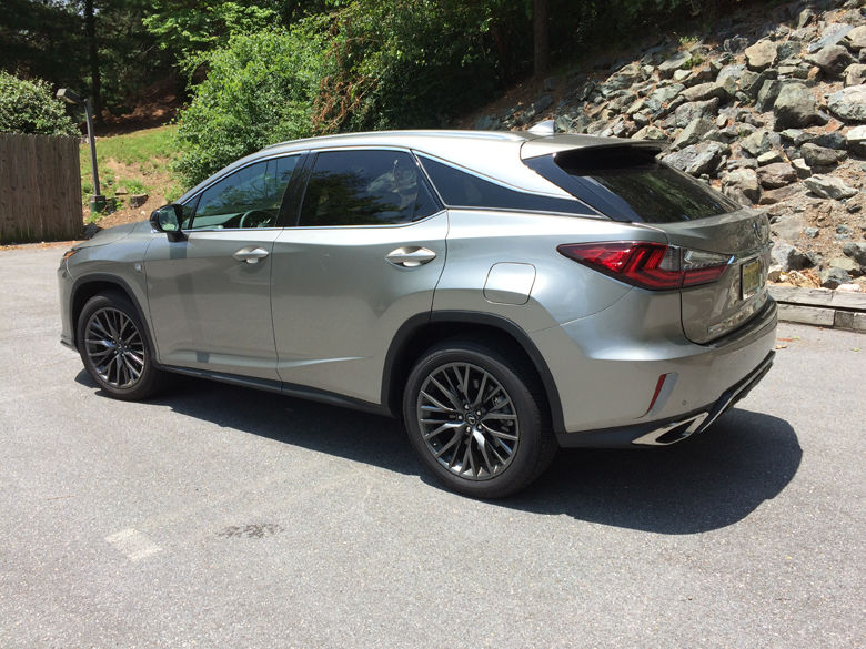 This is the sporty version of the RX 350 with the F SPORT package. (WTOP/Mike Parris)