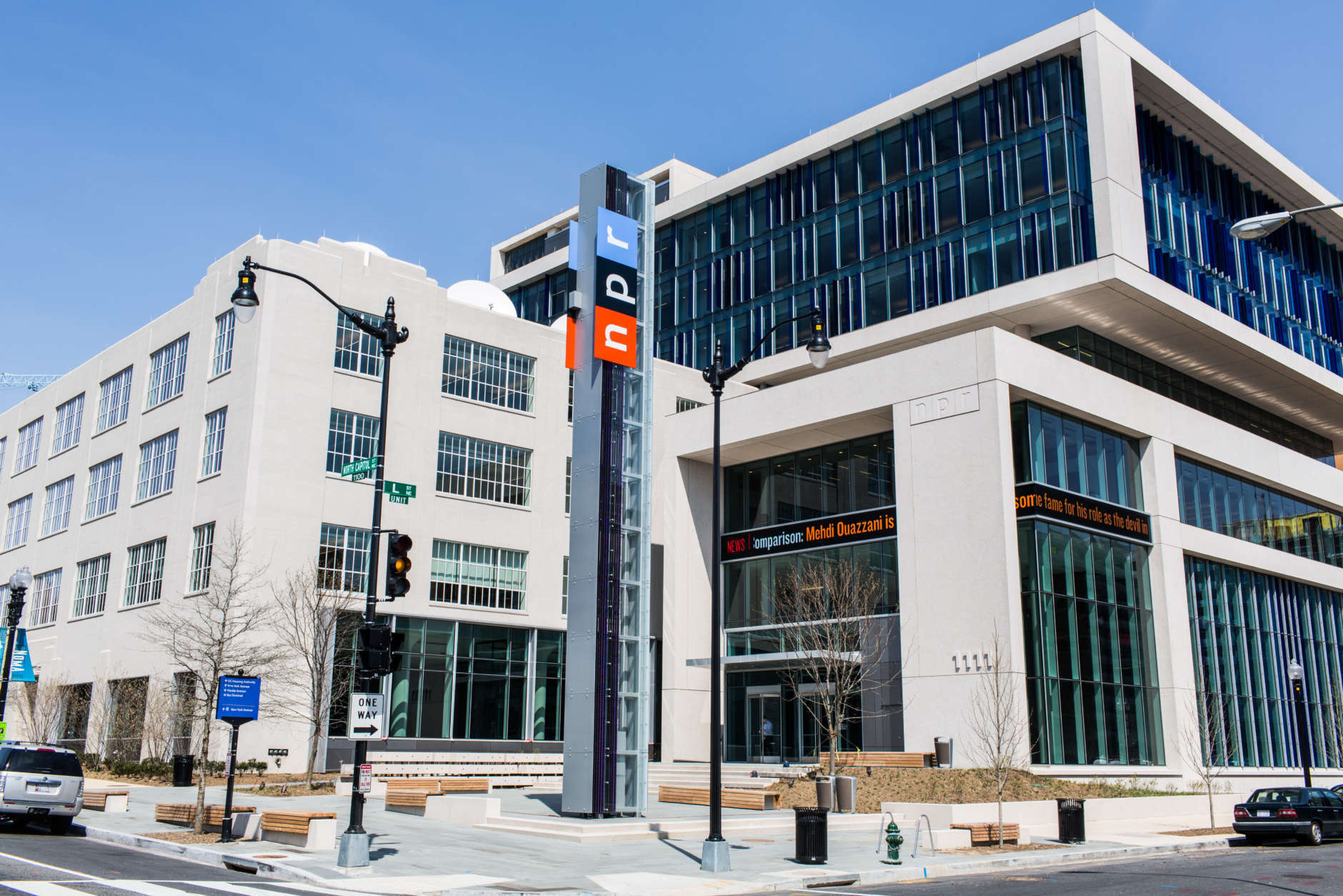 NPR Headquarters in Washington, DC on April 9, 2013.