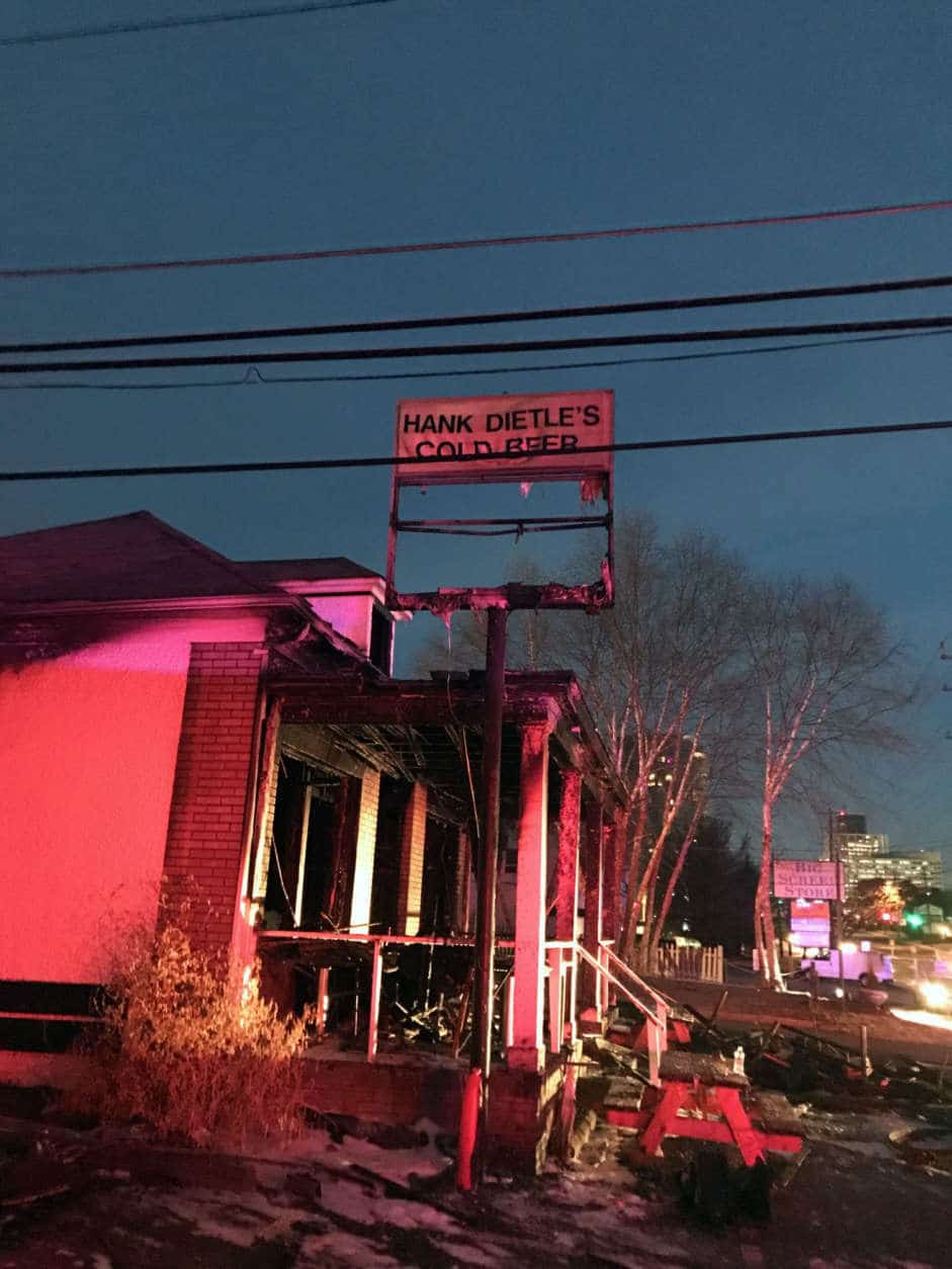 Montgomery County Fire and Rescue spokesman Pete Piringer said there was significant damage to the building but no injuries were reported. (WTOP/Kyle Cooper)