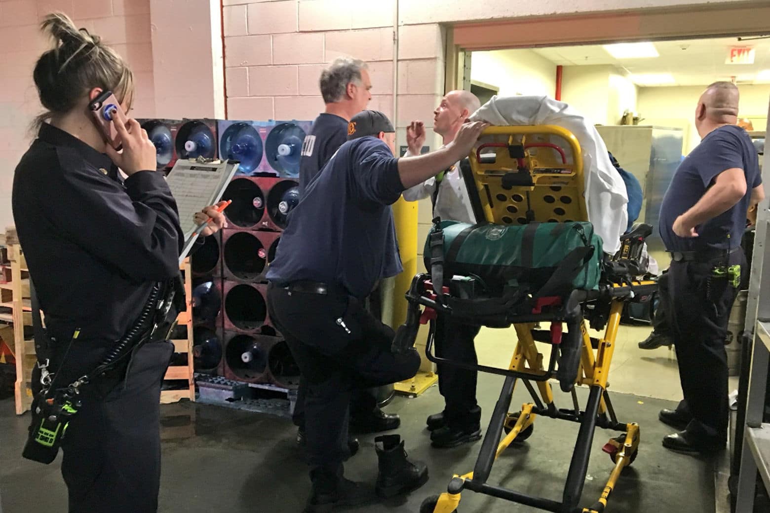D.C. Fire and EMS rescued 26 people from a stalled elevator on Massachusetts Ave. in Northwest D.C. (Courtesy D.C. Fire and EMS)