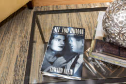 The book "All Too Human" about John and Jackie's love story and how they met at the house on 3419 Q Street NW. (Courtesy Sean Shanahan)